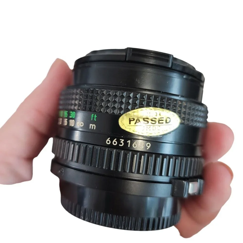 Camera lens bundle. TV Zoom Lens J6x12, Auto Zoom 80-200 f3.8, FD 50mm 1:1.8